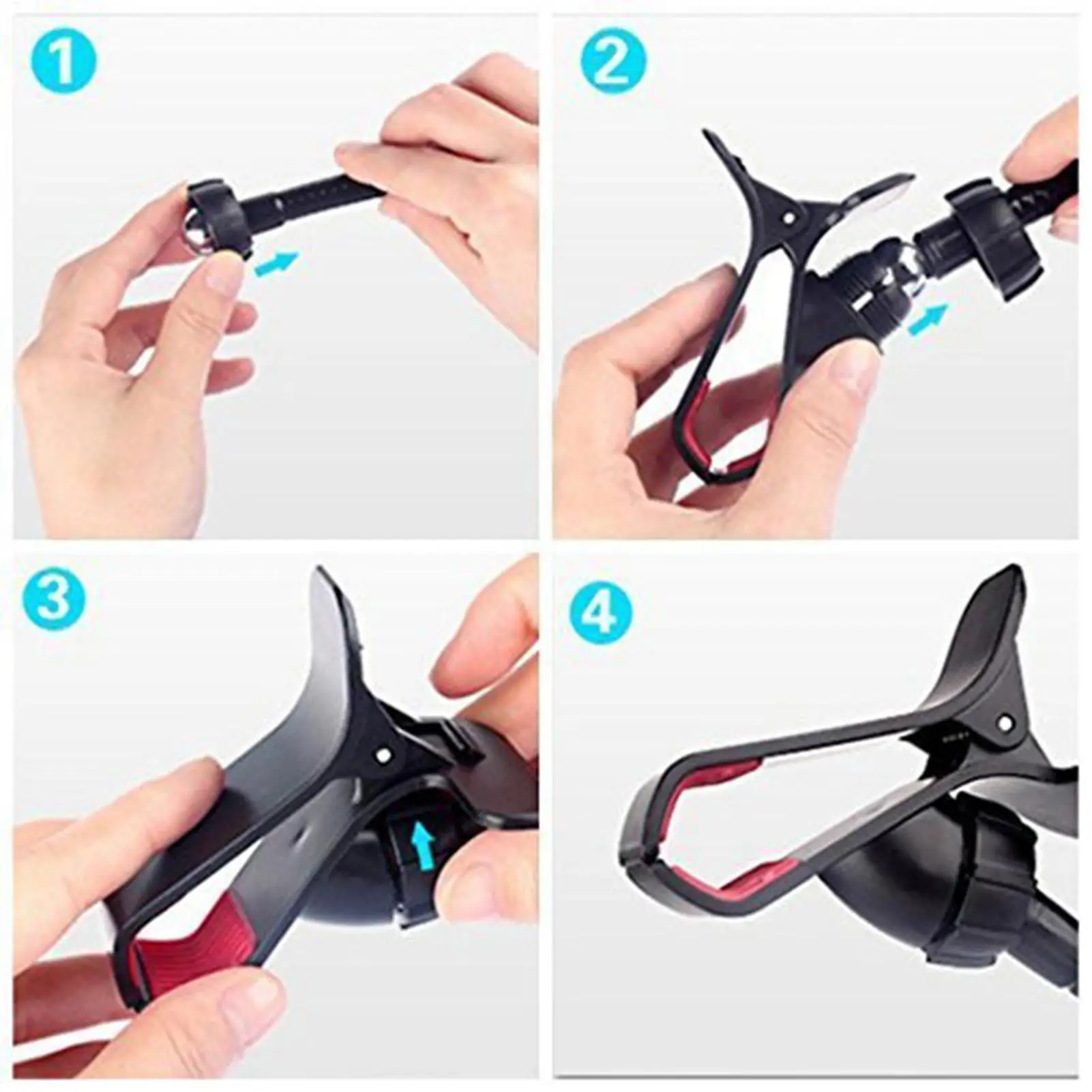 50CM Einstellung Handy Clip Auf Ständer Halter Mit Griff Flexible Lange Arm Schwanenhals Faul Halterung Clamp Für Smartphones – Detail 12