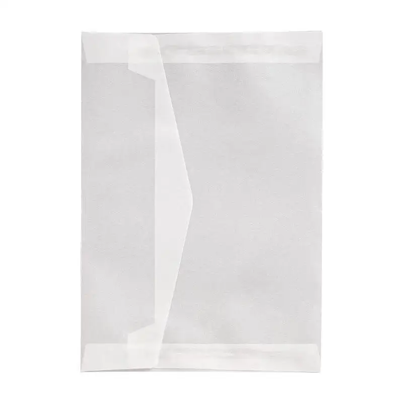 Wedding Invite Postcard Transparent Tracingpaper Paper Letter Message Wedding Invest Card Translucent Tressing Paper Envelope