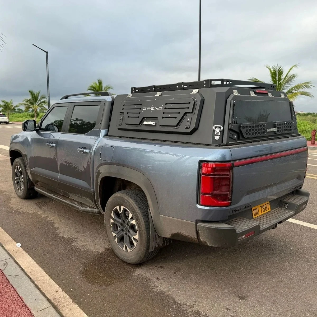 Adapted to BYD Shark 06 Pickup High Cover Three-Door Full Cargo Box Cover Rear Tailgate CCP-013 OLIVER Zhefeng Off-Road