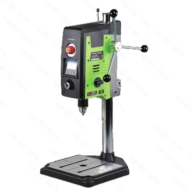 Digital Display High-precision Bench Drill Household 220v Milling Multifunctional Drilling Machine Large Stroke 90mm