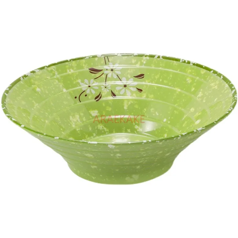 610ml/880ml Melamine noodle bowl creative Spicy Hot Pot bowl big bowl soup bowl plastic bowl soup bowl flour bowl