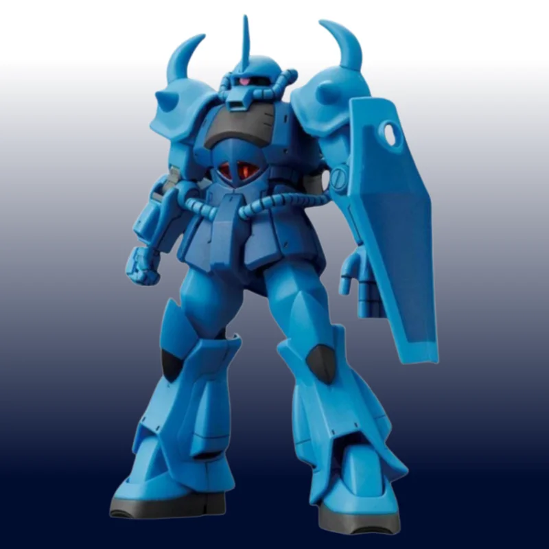 Kit de Montagem HGUC 196 MS-07B 1/144 em Estoque, Gouf Nova Versão, Figura de Ação Mecha DIY, Robô Colecionável, Decoração de Mesa, Presente