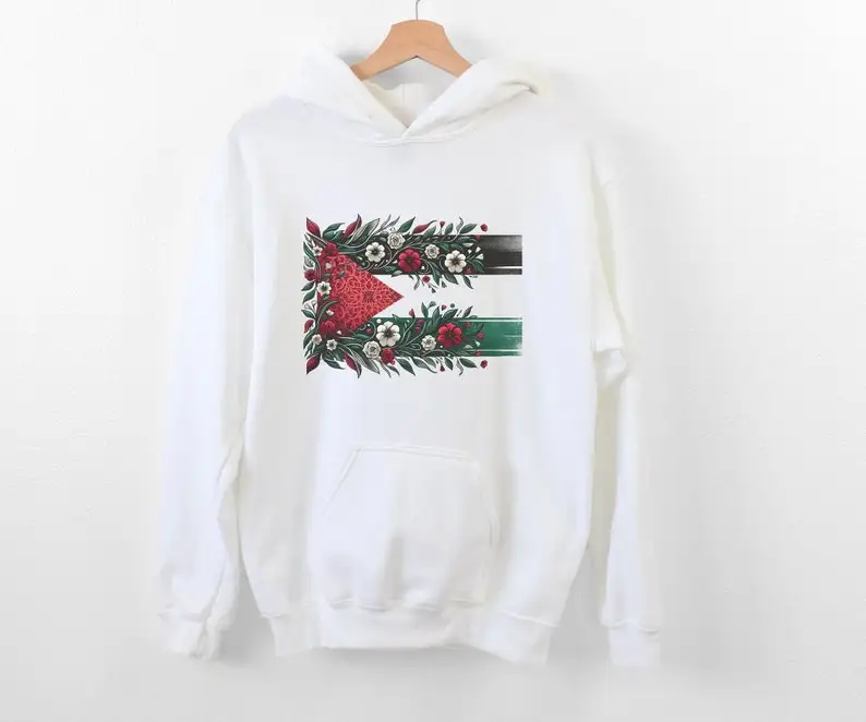 Palestine HoodiePalestine Hoodie Fashion Women Harajuku Aesthetic Graphic Palestina Hoodies Classic Unisex Vintage Sweatshirts