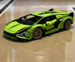 3696PCS Lambo Sian Compatible 42115 Technical Car Model Building  for Adults Bricks Toys for Boys Block Constructor Gifts Kids