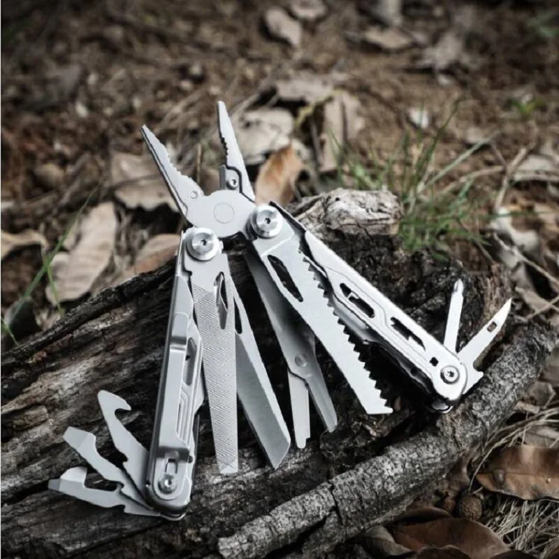 Daicamping DL2 DL6 DL10 DL18 DL9 DL20 herramienta múltiple para exteriores llave EDC abrazadera de bolsillo Camping multiherramienta cuchillo plegable alicates cortadores