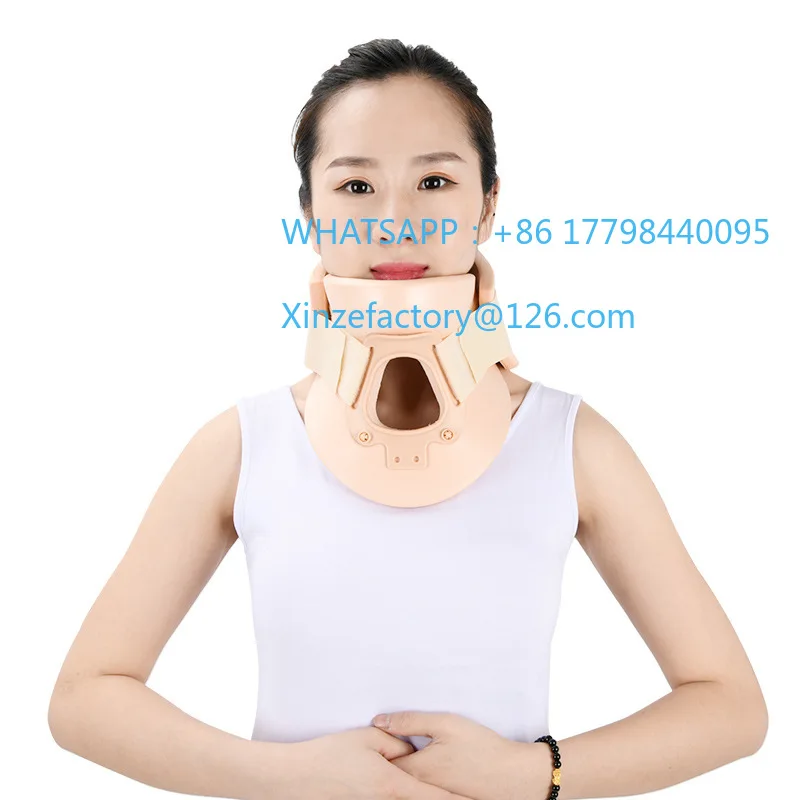 

Customizable cervical braces Adult cervical postoperative rehabilitation