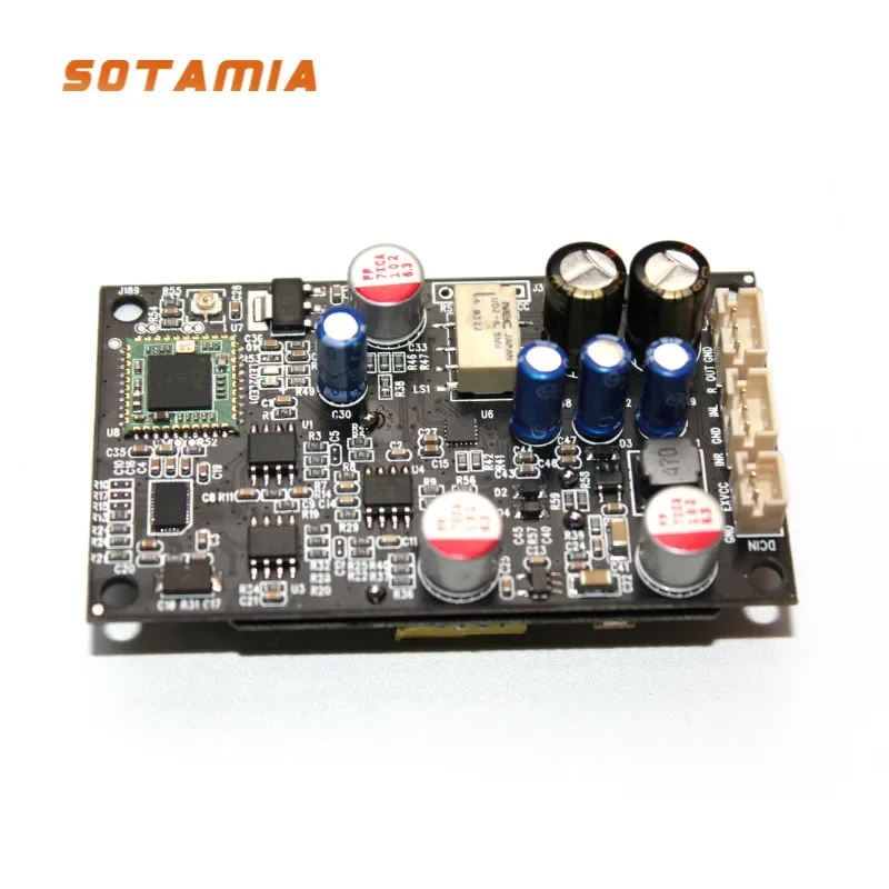 SOTAMIA ESS9038 + CSR8675 Placa decodificadora Bluetooth DAC Bluetooth 5,0 receptor 0PA2604 compatible con APTX-HD LDAC para amplificadores de Audio