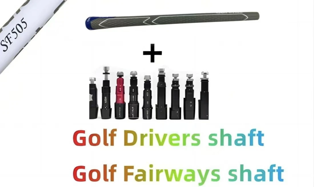 White SF405 or SF505 or SF505x or SF505xx 45 inch golf club shaft graphite head 0.335