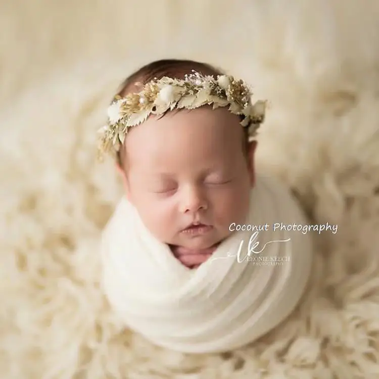 Newborn photography headwear hair band Europe and the United States headbands baby 100 days baby studio hair lead flower props