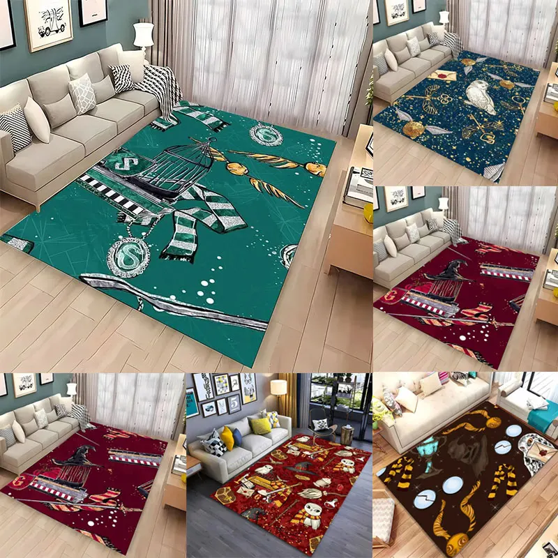 

MINISO Magic Props Pattern Magic Hat Wand Floor Rug Carpet for Living Room Bedroom Sofa Mat Kitchen Doormat Non-slip Floor Gift