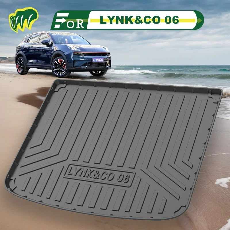 

For LYNK&CO 2021 2022 2020-2023 Custom Fit Car Trunk Mat All Season Cargo Mat 3D Shape Laser Measured Trunk Protection Liner