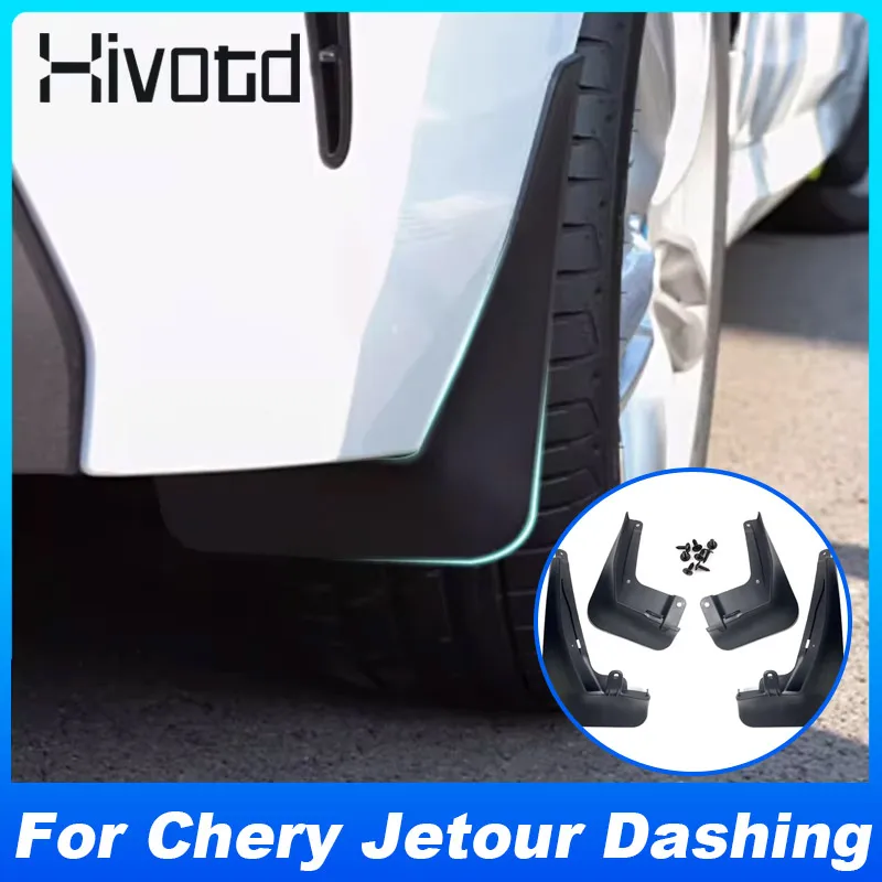 

Hivotd Waterproof Scratchproof Car Mudguard Cover Exterior Decoration Auto Parts Accessories For Chery Jetour Dashing 2021-2024