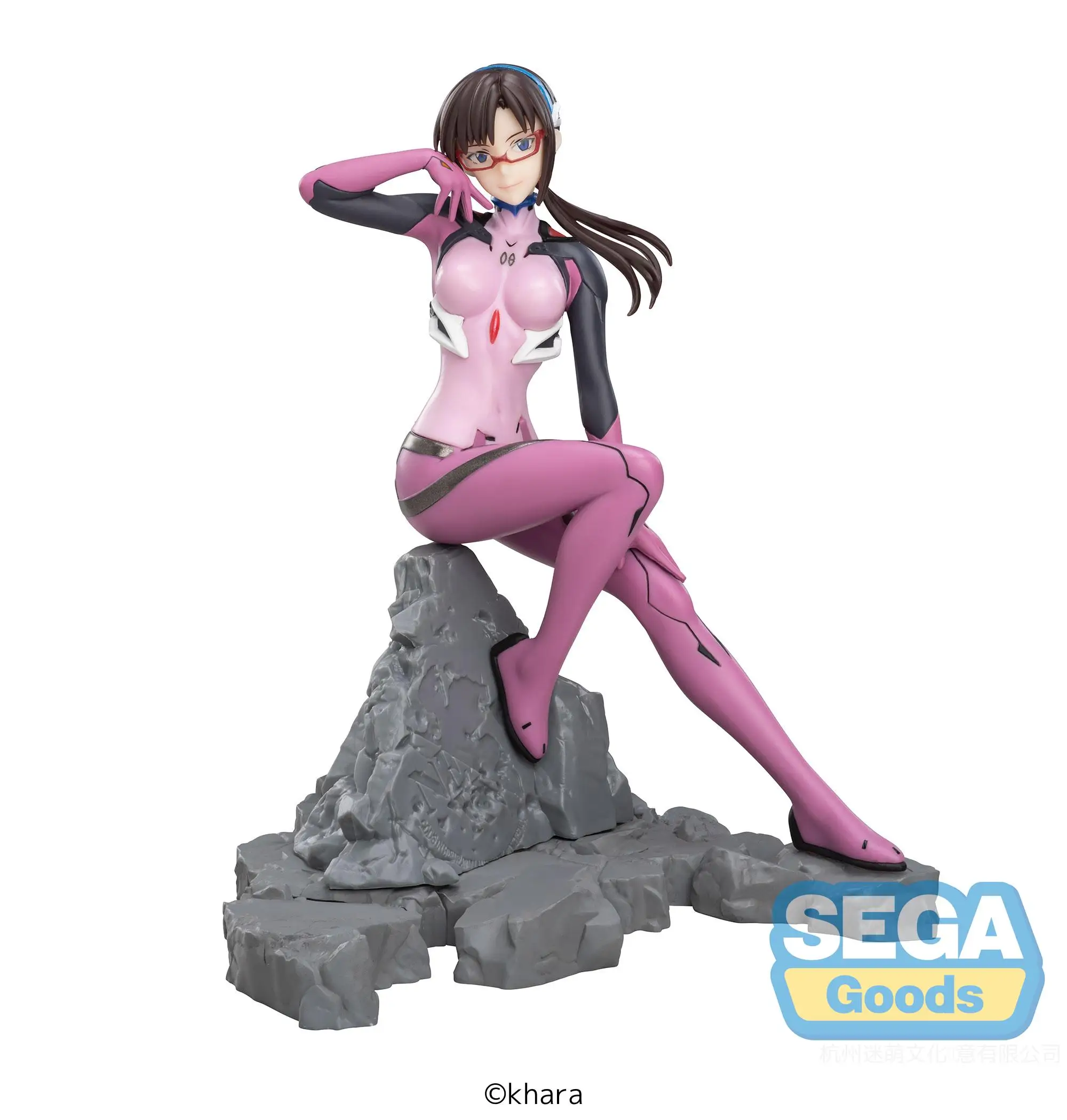 SEGA EVA Anime Mari Makinami Illustrious 30th Anniversary Ver Luminasta Action Figures Model Figurine Original Figuarts