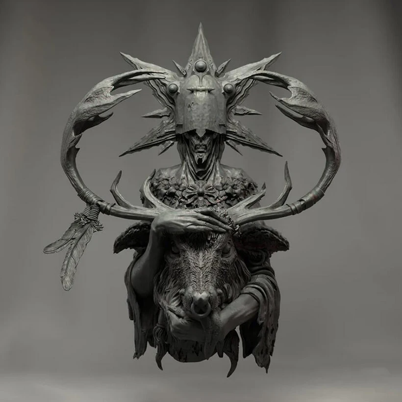 Unassabled 1/10 antigo guerreiro soldado busto resina figura miniatura modelo kits sem pintura