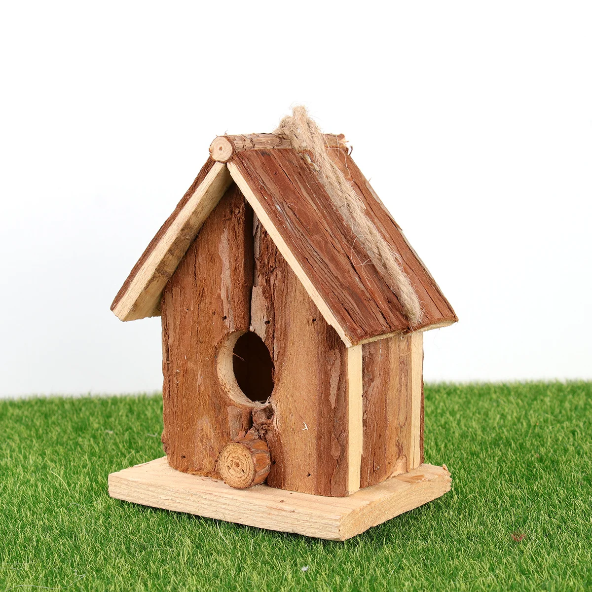 

Wooden Birdcage Medium Small Birds Happy Comfortable Craft Wooden Birdcage Pet Bird Cage Bird Hatching Box