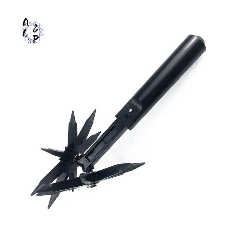 A68P-Handheld Garden Tiller Rotary Cultivator Tool For Weeding Digging Grass Turning - Gardening Tool For Efficient Lawn Care
