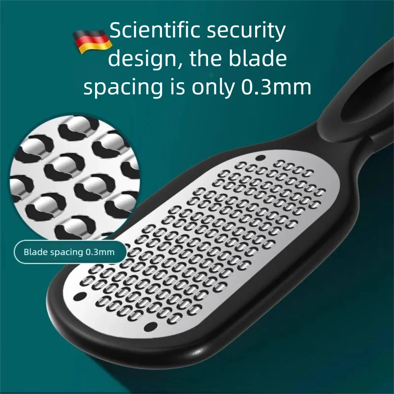 

Foot File Callus Remover – Splash-Proof Single-Sided Foot Scrubber for Dead Skin, Calluses & Exfoliation, Home Use Pedicure