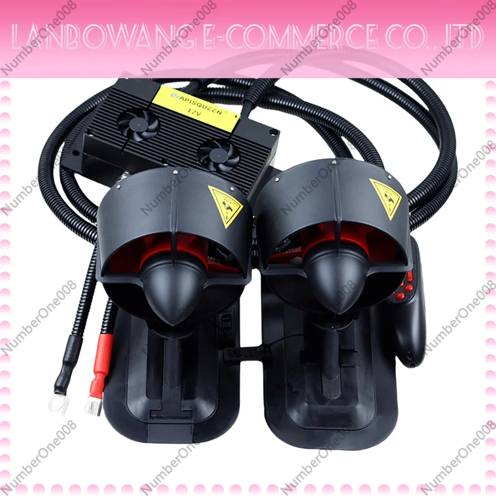 24V Underwater Thruster U92pro Set With Cooling Fan RC and ESC for Kayaks Inflatable Boats Paddle Boards Fishing Boats