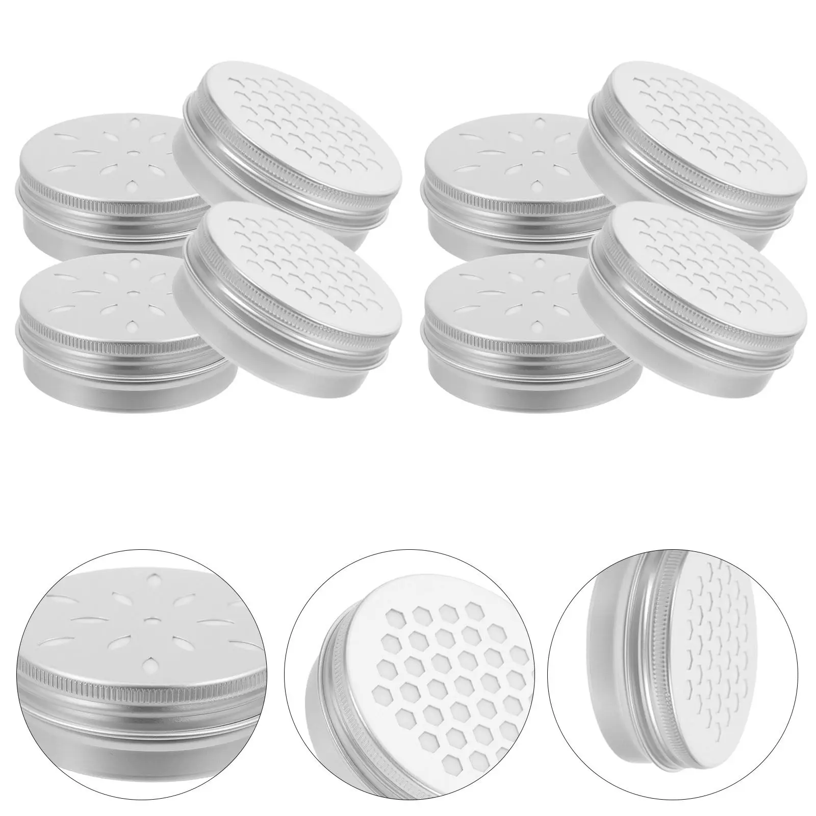 20Pcs Dog Scentwork Tins Aluminum Scent Training Containers with Screw Top Vented Lids Scent Detection Boxes for Essential Oil