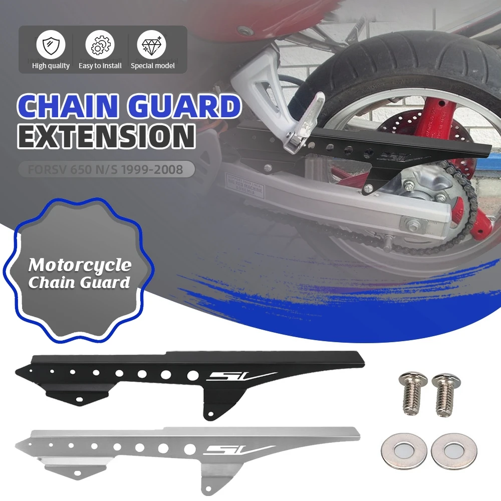 

Motorcycle Accessories Chain Guard Decorative Protector Cover For Suzuki SV 650 N/S 1999-2000-2008 SV-650N SV-650S SV650N SV650S