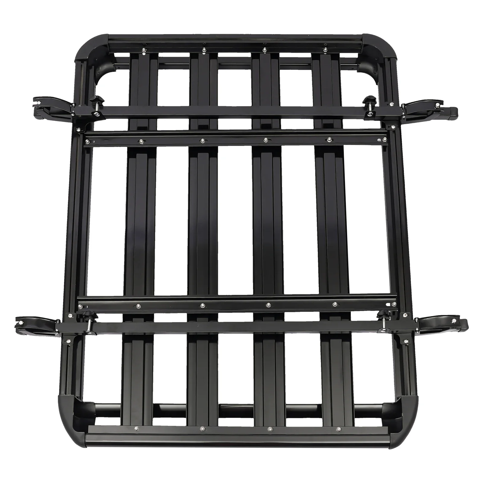 127x97cm/140*100cm/160*100cm Universal Car Roof Rack Basket Tray Luggage Cargo Carrier Aluminium