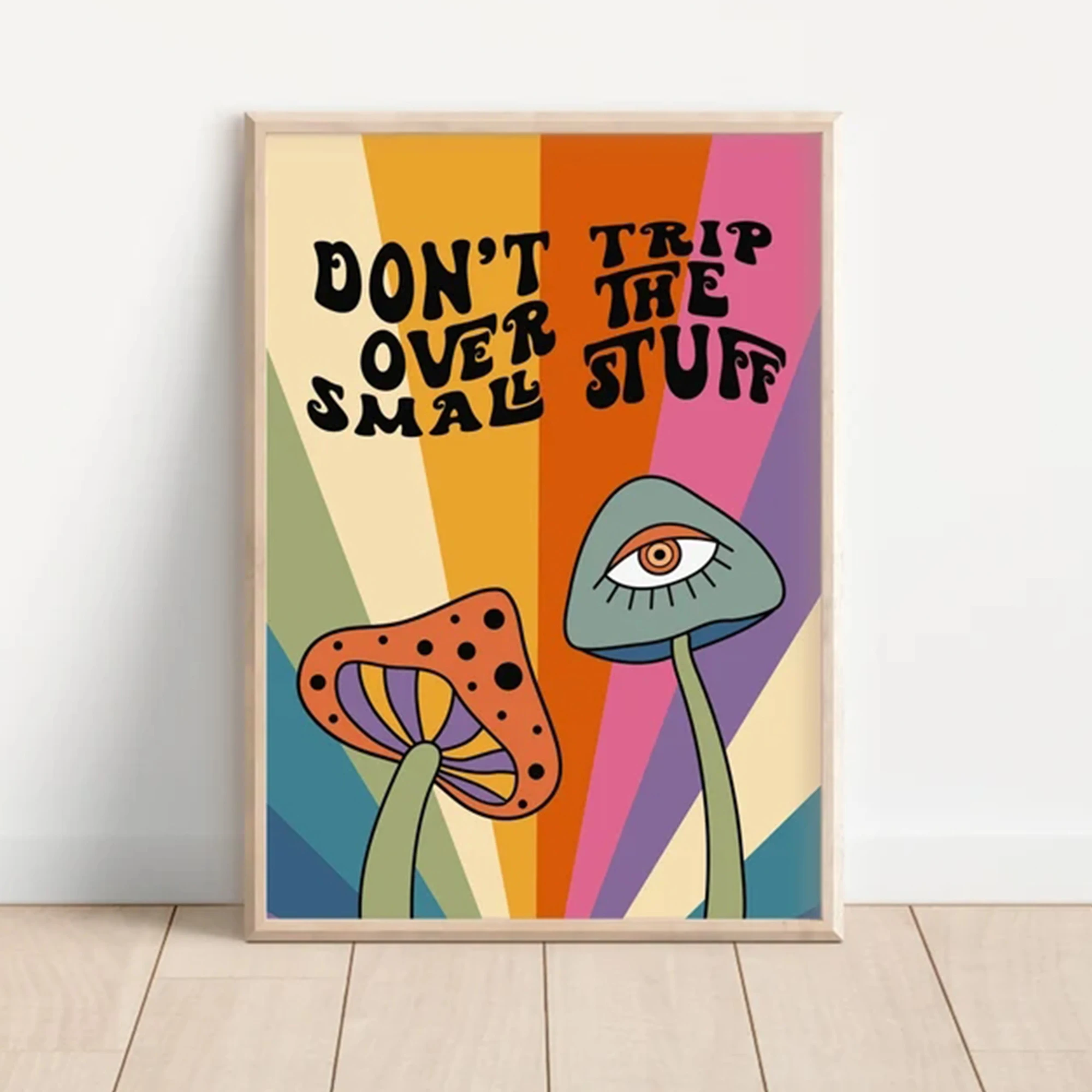 Modern Magic Don’t Trip Over The Small Stuff Wall Art Print Canvas Painting Poster Picture For Living Room,Bedroom Home Decor
