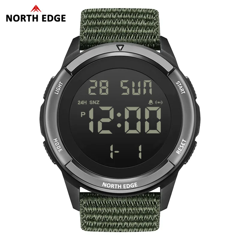 NORTH EDGE ALPS Waterproof Sports Watch Calendar Stopwatch Alarm Clock