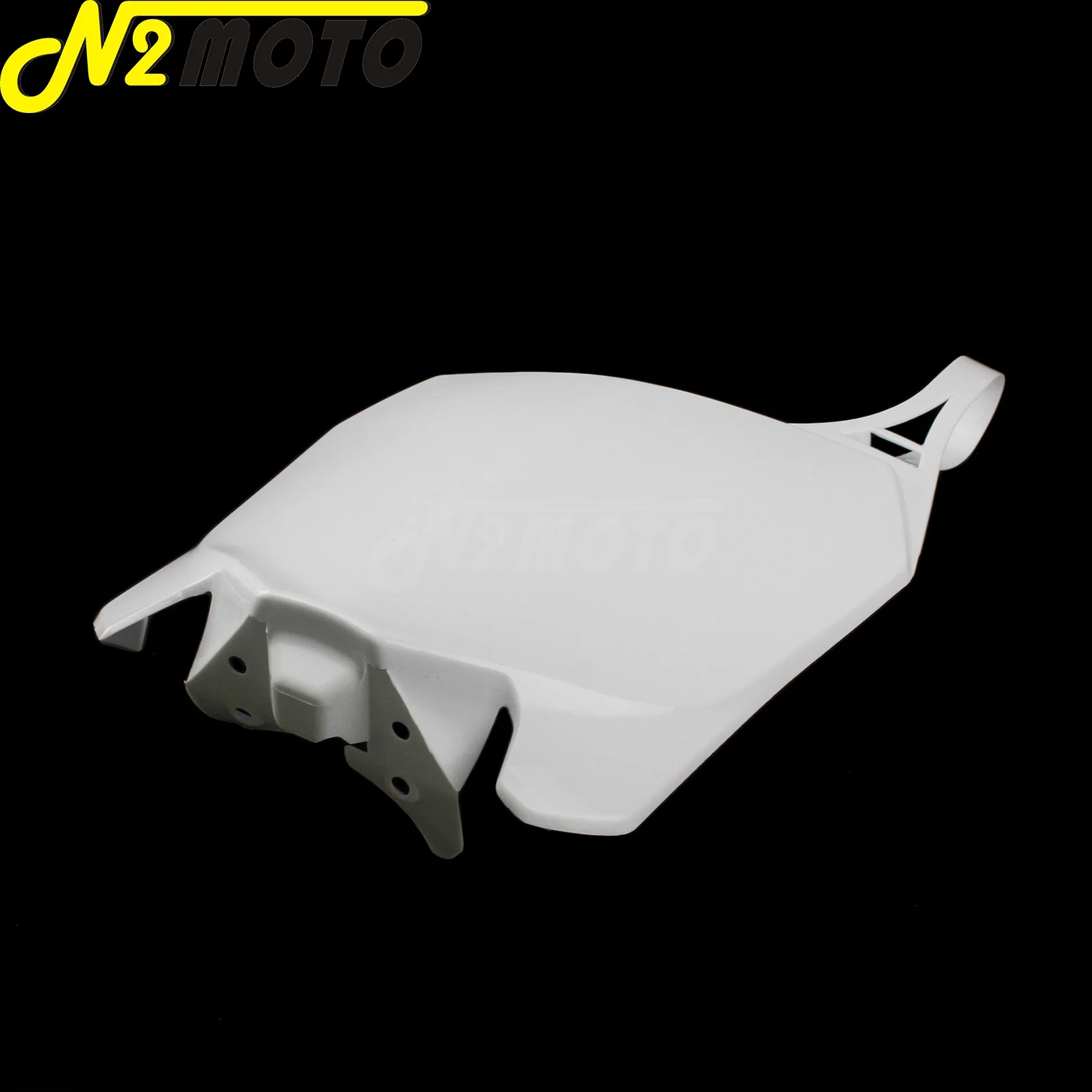 White Front Name Number Plate Holder Supermoto Number Board For Honda CRF250R CRF450R CRF 250 450 R Dirt Bike Motocross Enduro