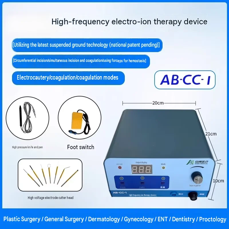 Ion Electric Knife Portable High Frequency Electrocautery Therapeutic Instrument Electrocoagulation Hemostasis Cutting