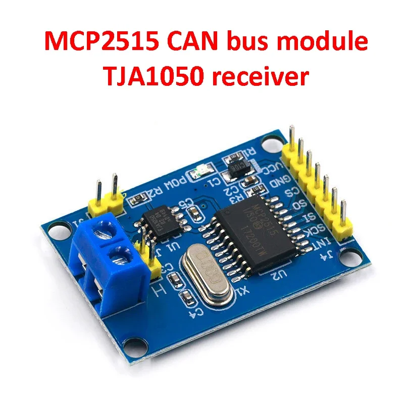 1PCS MCP2515 CAN Bus Module TJA1050 receiver SPI For 51 MCU ARM controller