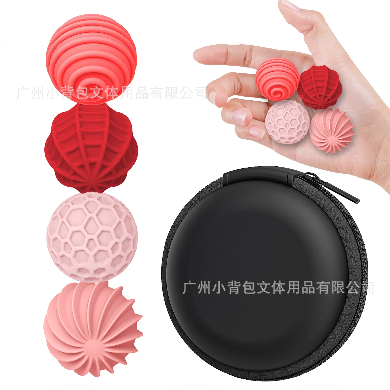 Silicone Magnetic Fidget Balls Fidget Toys Stress Balls for Adults Sensory Stone Travel Toys for Calming Autism and ADHD