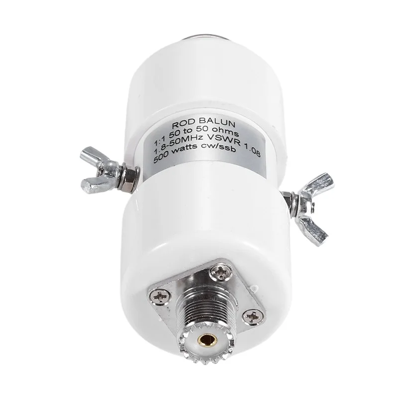 For Universal 1:1 Voltage-type Balun, Frequency Band 1-50MHz, 500W Continuous Rated Power, Shortwave Antenna Balun