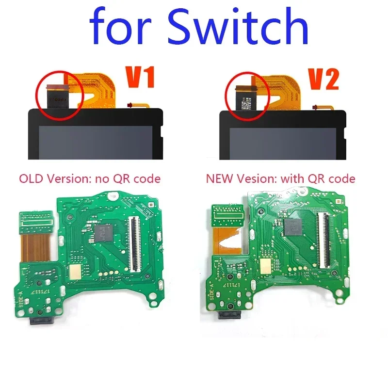 

1pcs Original for Nintendo Switch V1 V2 Gamepad Game Host Card Slot Card Reader Socket with Earphone Pcb Board Replacement