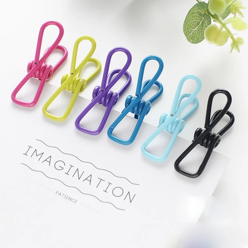 10pcs/lot Clothes Pegs Hanging Pins Clips Laundry Windproof Clips