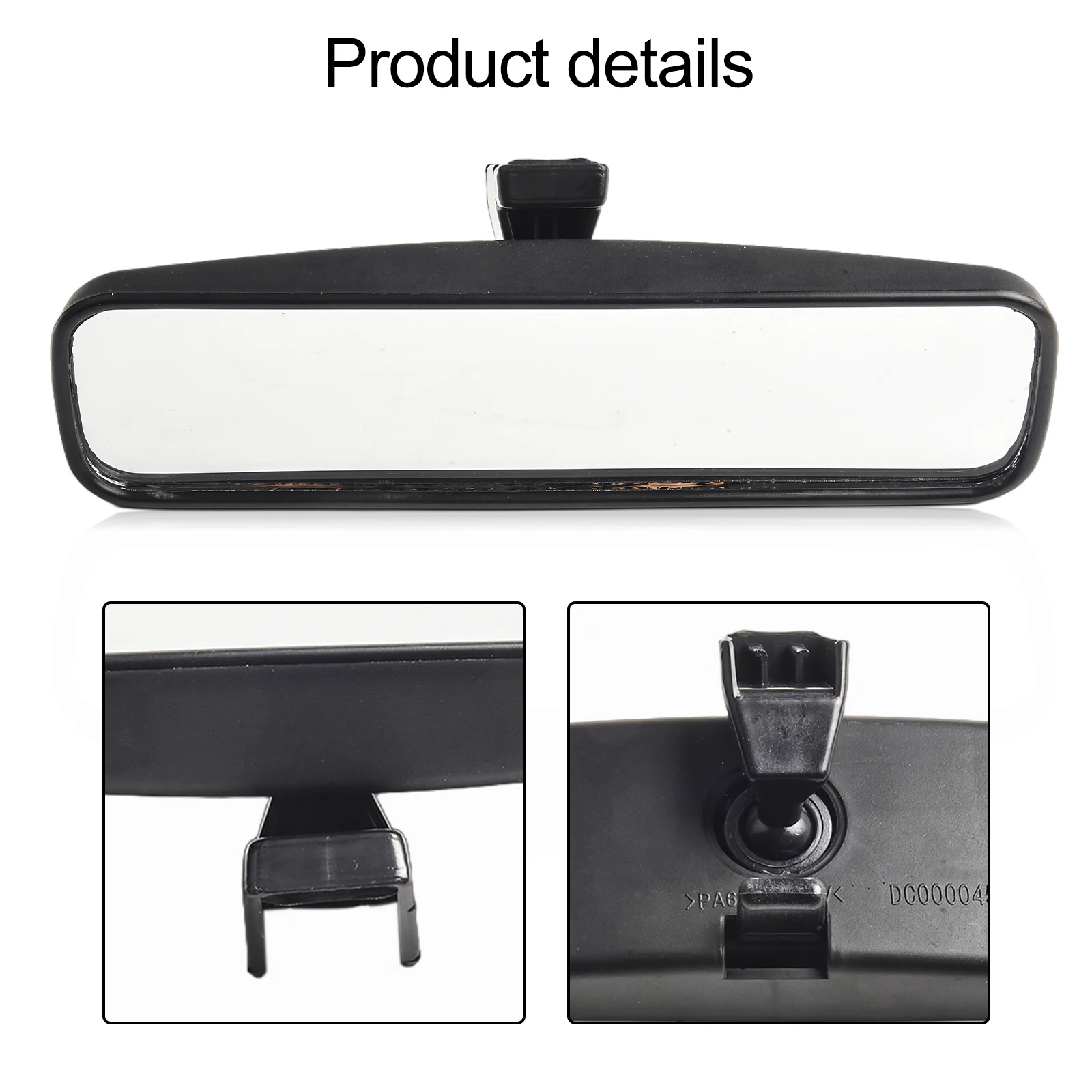 Car Rear View Mirror For Nissan For Micra K12 MK3 2003-10 For Micra K13 MK4 2010-18 For NoteE11 MK1 Interior Rear View Mirror