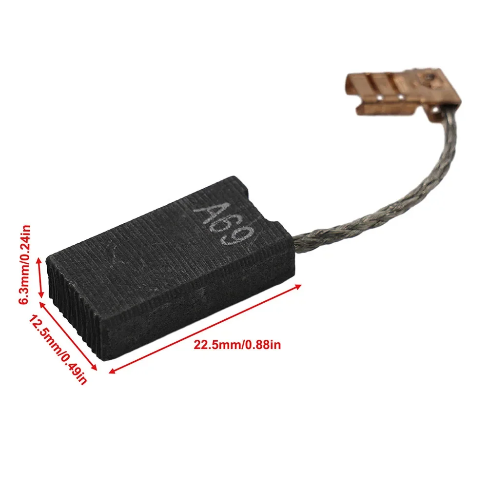 Parti di ricambio per spazzole di carbone da 4 pezzi 1617014122 1617014138 con taglio automatico per accessori per elettroutensili per macchine elettriche