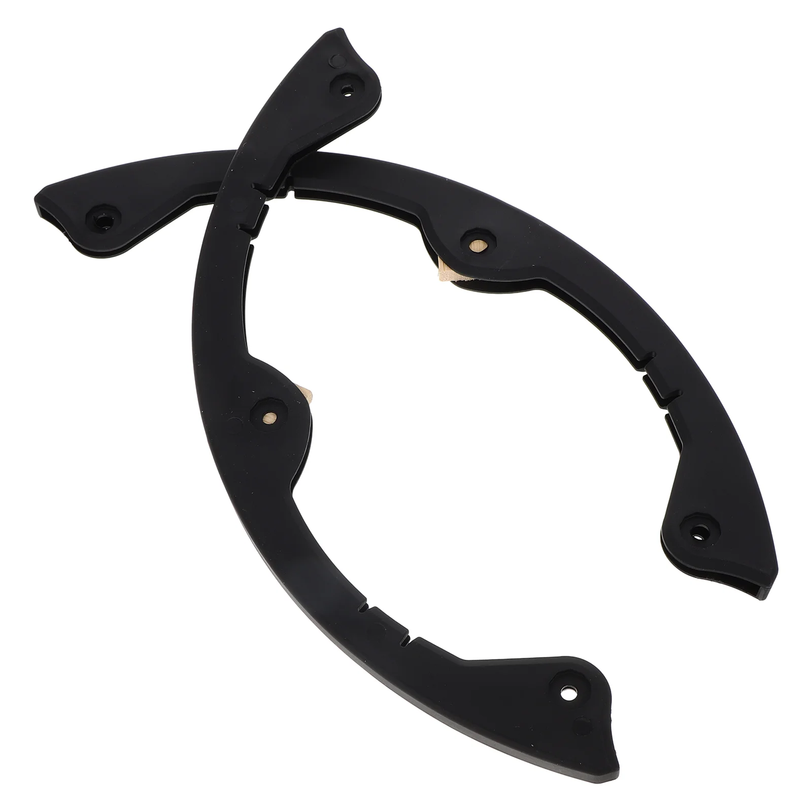 2 Stück Skateboard Snowboard Schutzhülle Ausrüstung Fall Snowboard Tasche Schwarz Deck Guards Schutz