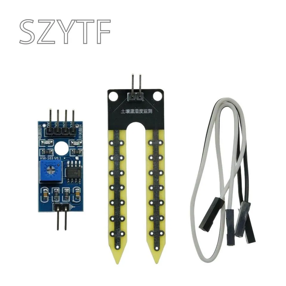 Modulo capacitivo del sensore di umidità del suolo/modulo di controllo del relè del Display digitale dell\'umidità del suolo irrigazione automatica