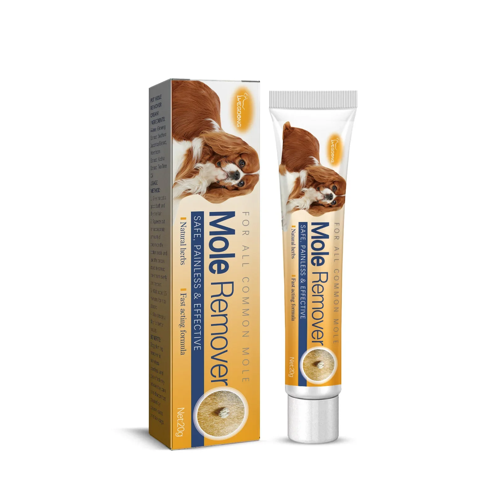 Pet Removal Wart Cream Diminish Skin Moles Corns Nourish Skin Wart Treatment Alleviate Discomfort No Irritation Pet Repair Cream