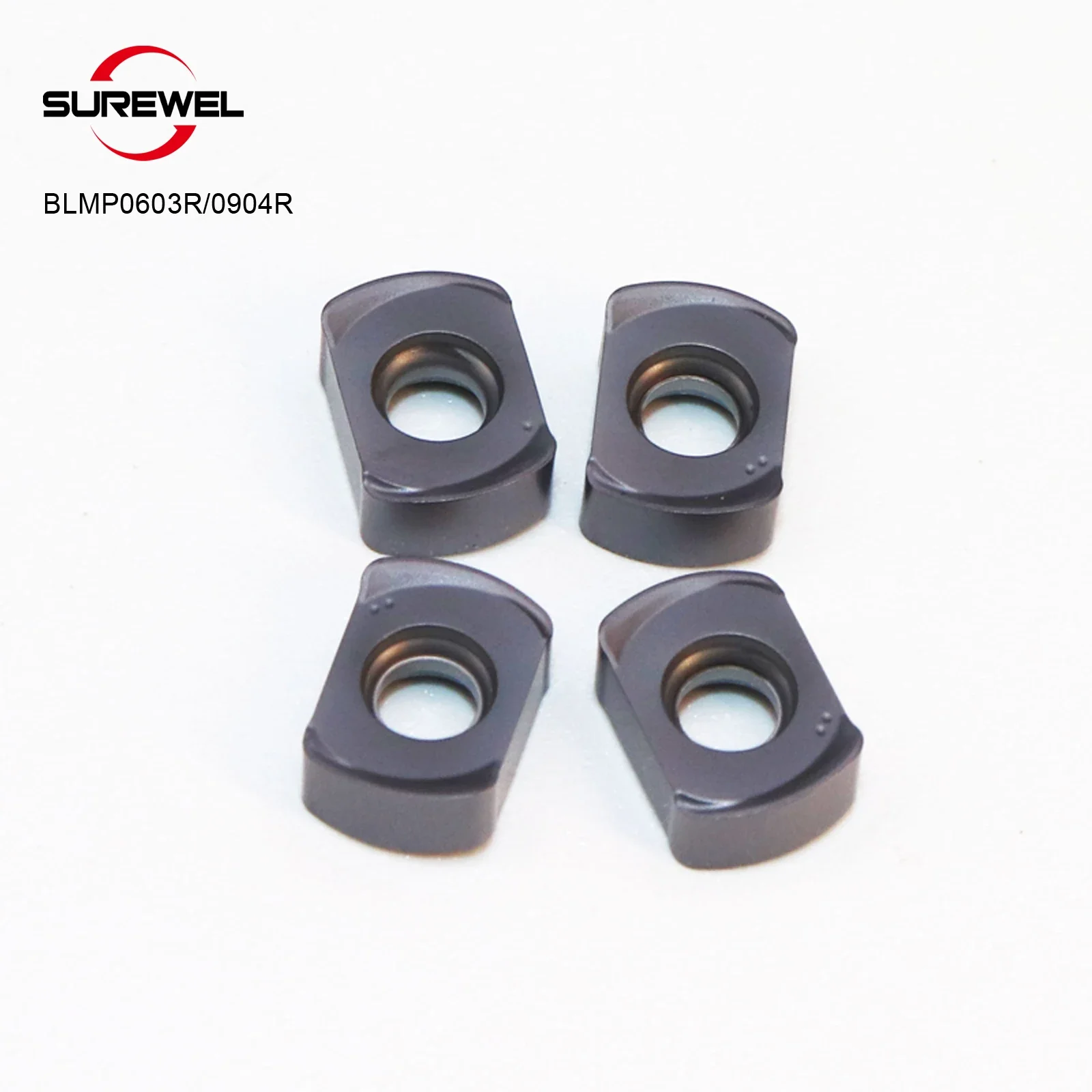 BLMP0603R BLMP0904R-Wendeschneidplatten-Doppelfräser Hartmetall Hi-Feed zum Fräsen von Wendeschneidplatten Gewindekopf TEBL06 Edelstahlguss