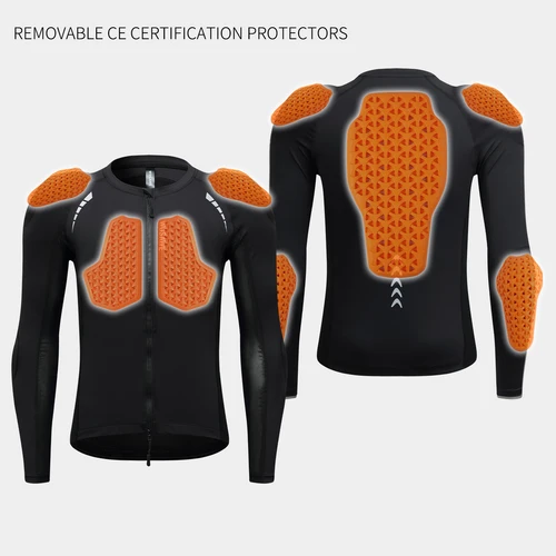 Imagen 2 del producto WOSAWE Chaqueta de motocicleta Chaquetas de protección de armadura de cuerpo completo Ropa de carreras de motocross Protectores de conducción de motocicleta Certificación CE