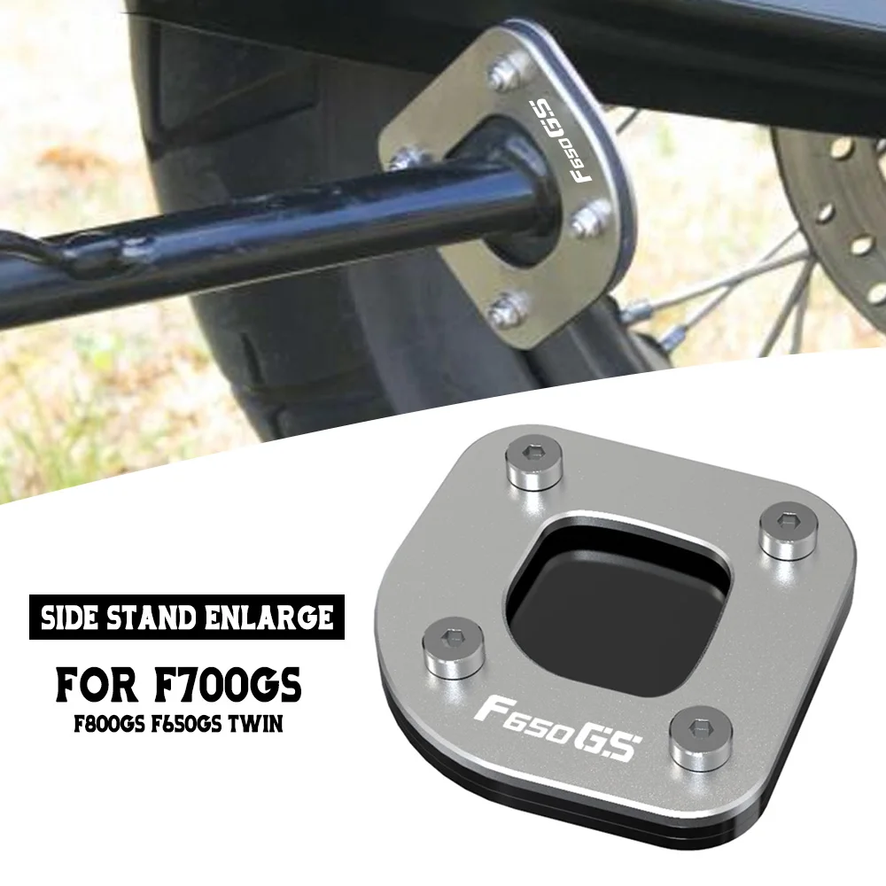 

Kickstand Foot Side Stand Extension Support Plate Anti-skid Enlarged Base FOR BMW F700GS F800GSA F800GS F650GS Twin 2008-2018