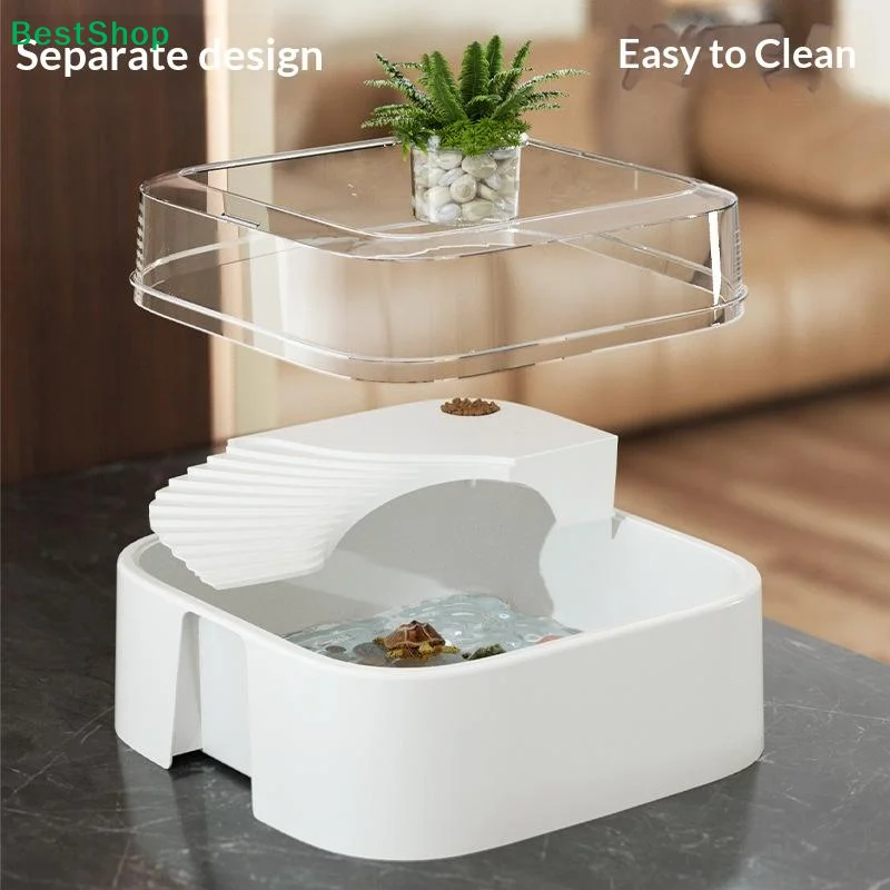 ♩ 透明なカメタンク、家庭用デスクトップ装飾カメボックス、日 - Home Decor Habitat のレビューと価格