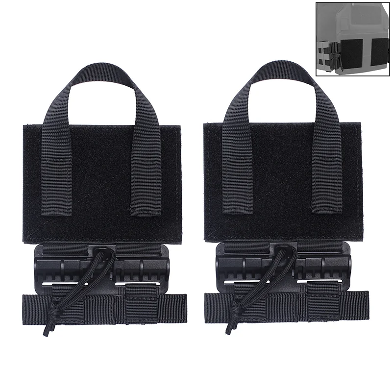 

Quick Release Buckle for Airsoft Outdoor Vest Harness Universal Detachable Clip Compatible with Field Sports Gear System
