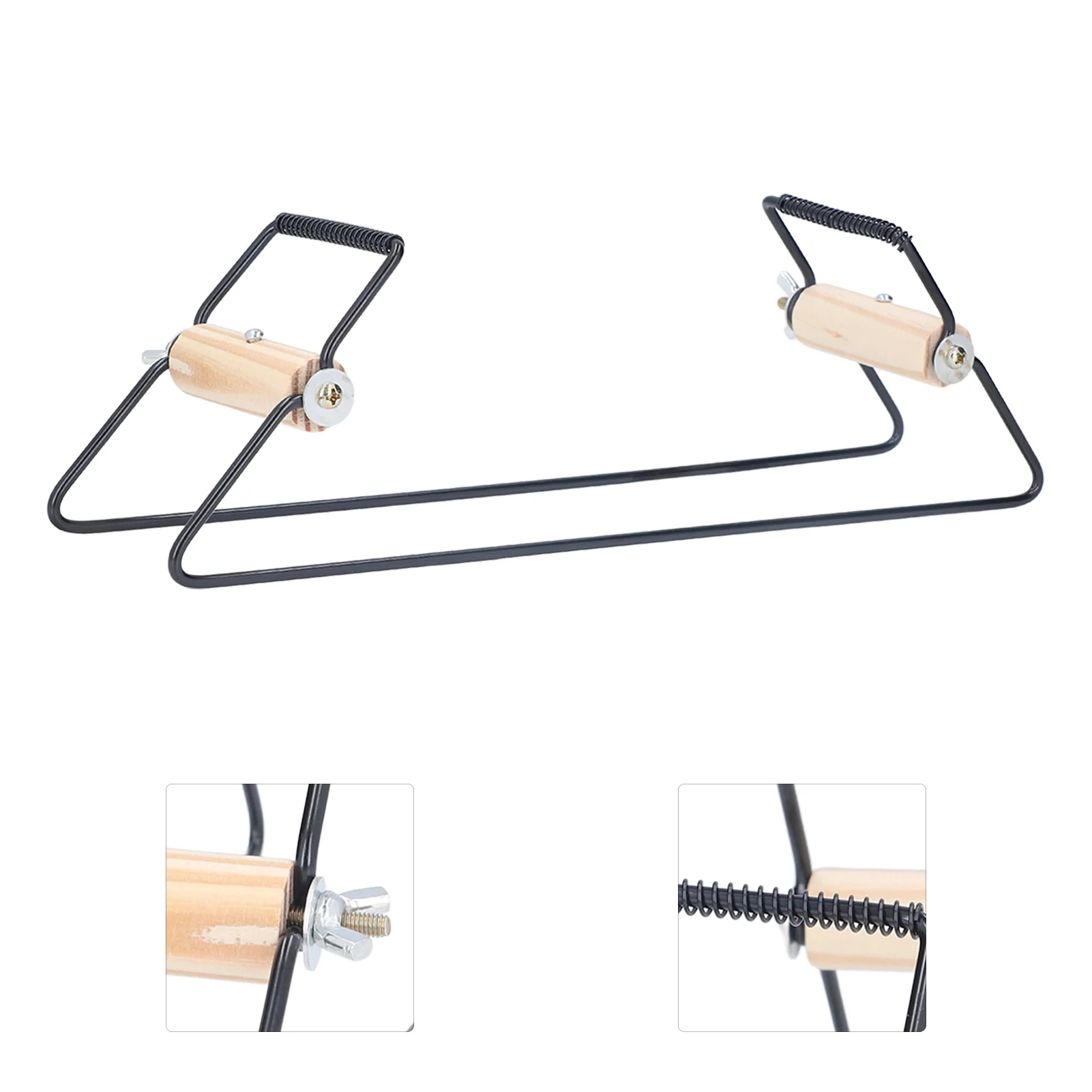 New Stainless Steel Beading Loom Black DIY Bracelet Beading Device Jewelry Making Loom Bracelet Making