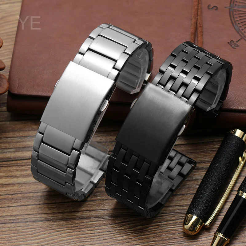 For Diesel Series Watch Strap Dz7321 Dz7293 Dz4290 Dz7331 with Stainless Steel Material 22 24 26 28 30mm，luxurious and Elegant