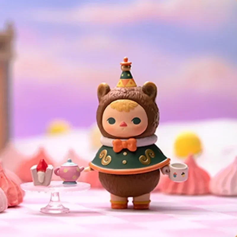 

POPMART PUCKY ANIMAL TEA PARTY Series слепая коробка Guess Bag украшение для рабочего стола милая модель подарок девушке слепая сумка игрушки аниме фигурка