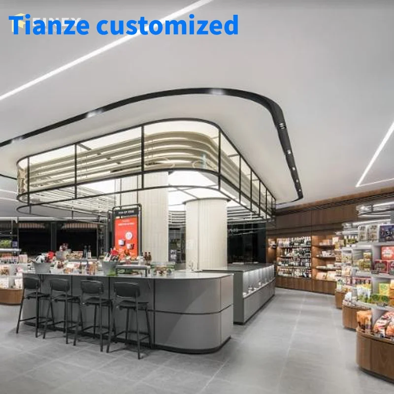 （customized）Customized Design Modern Style Large Supermarket Interior Decoration