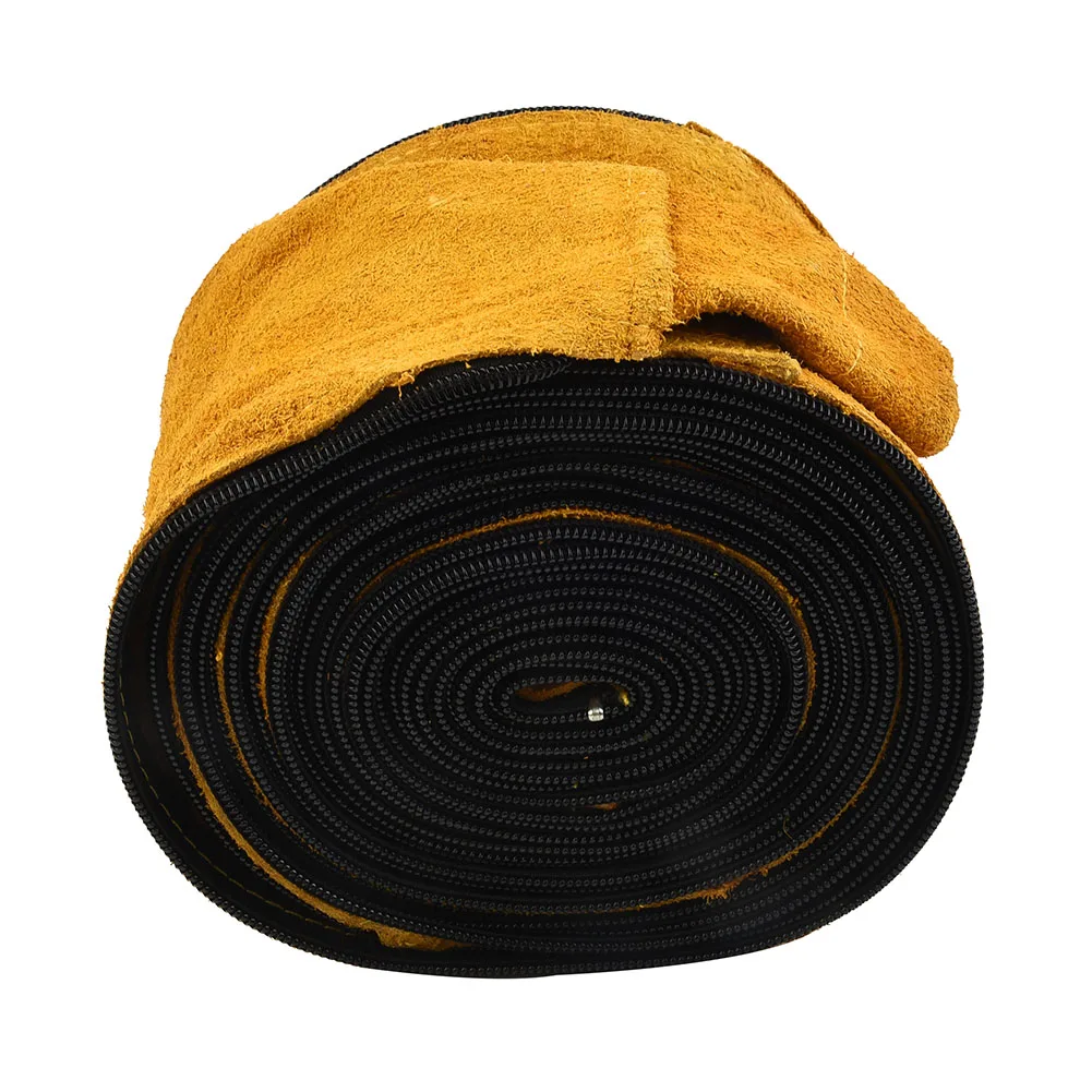 

TIG Mig Torch Cable Hose Welding Cover 23' Long 4\" Wide Accessories Cowhide Leather Equipment Parts Protecting