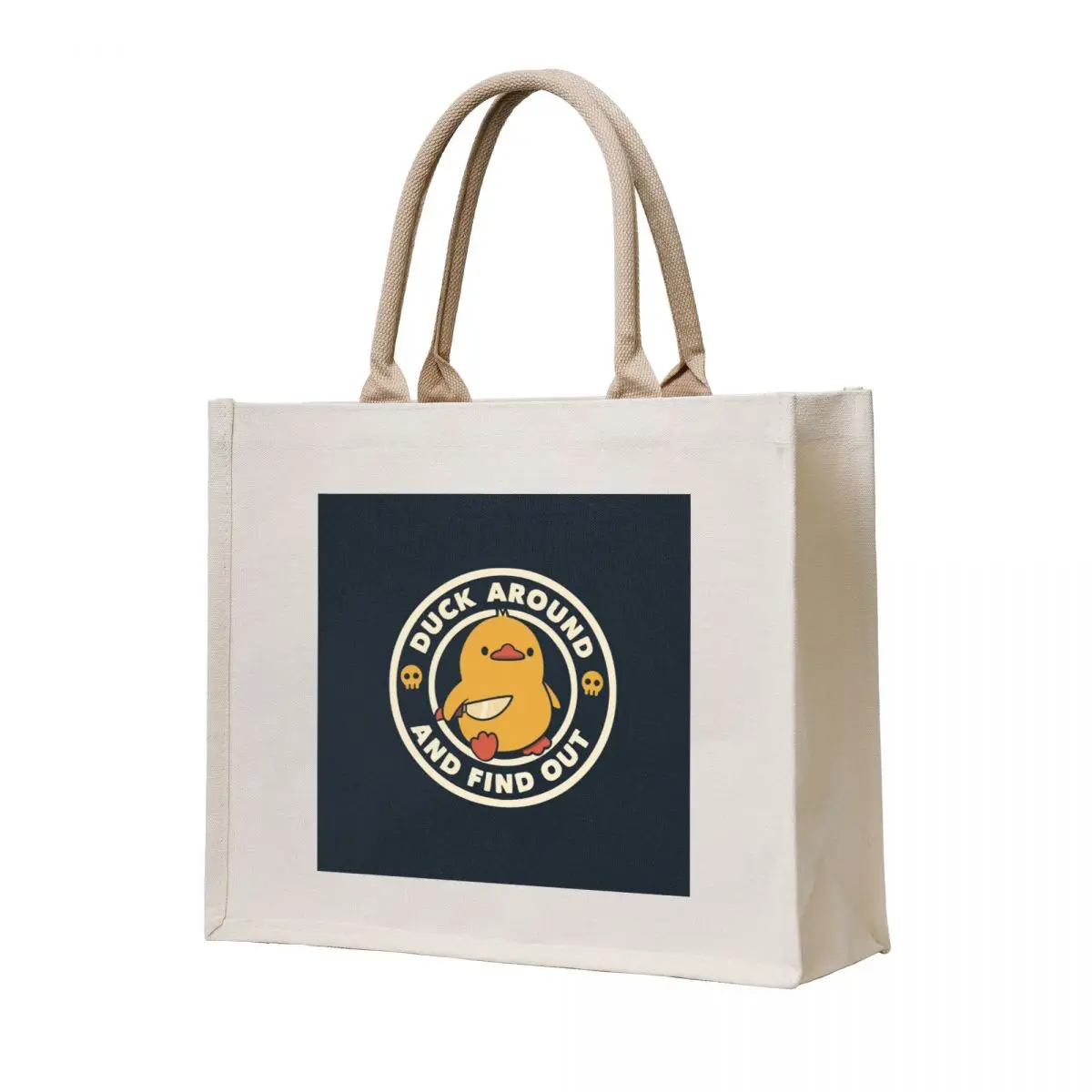 

Duck Around And Find Out by Tobe Fonseca Tote Bag tote bag men Women's bags Eco bag eco folding